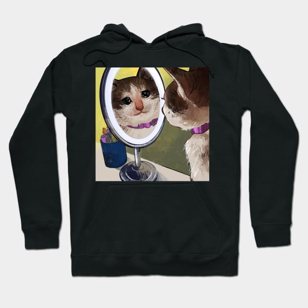 am I ugly? (Cat) Hoodie by gristiannn